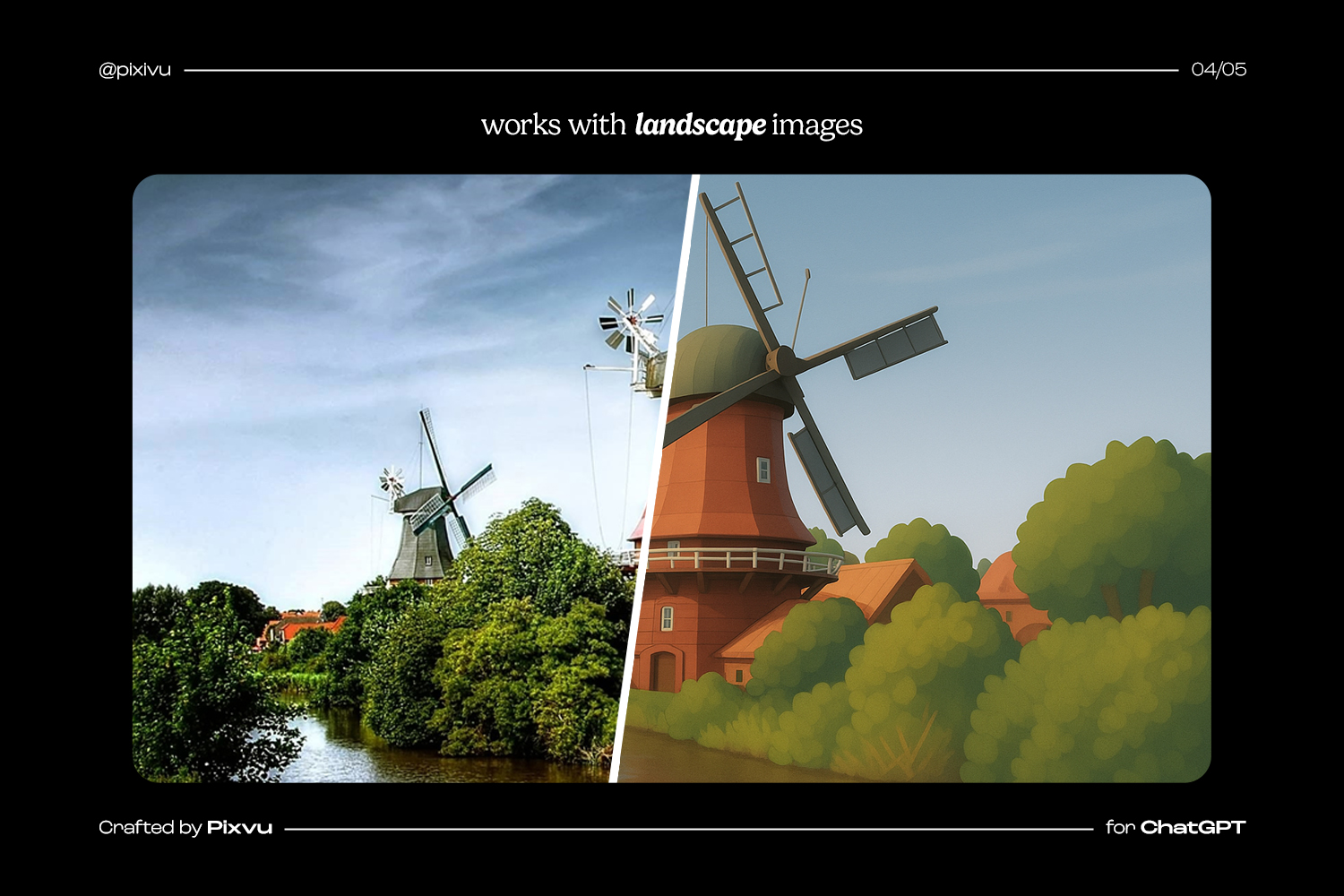 Matte 3D Cartoon ChatGPT Prompt