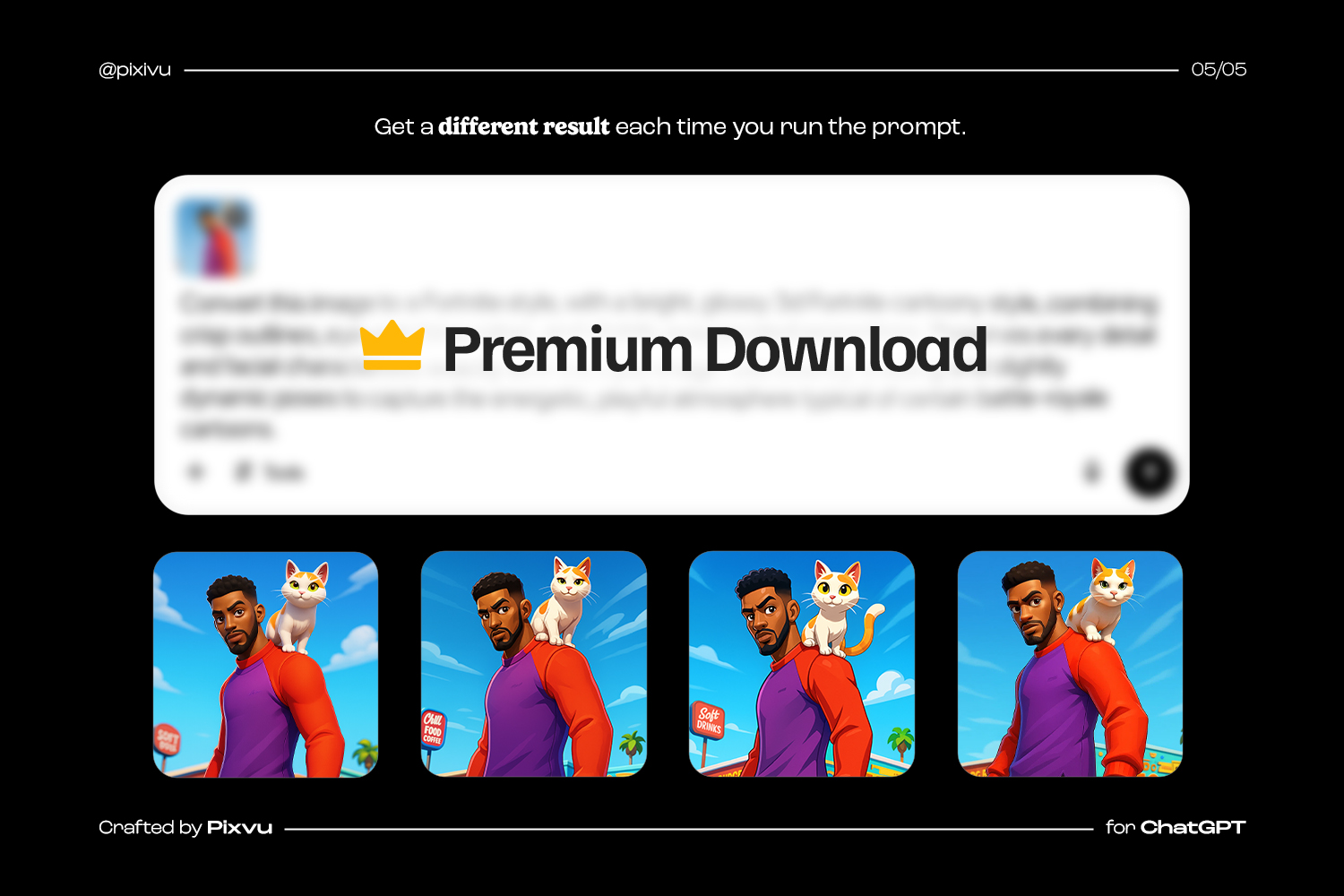 Fortnite Cartoon ChatGPT Prompt