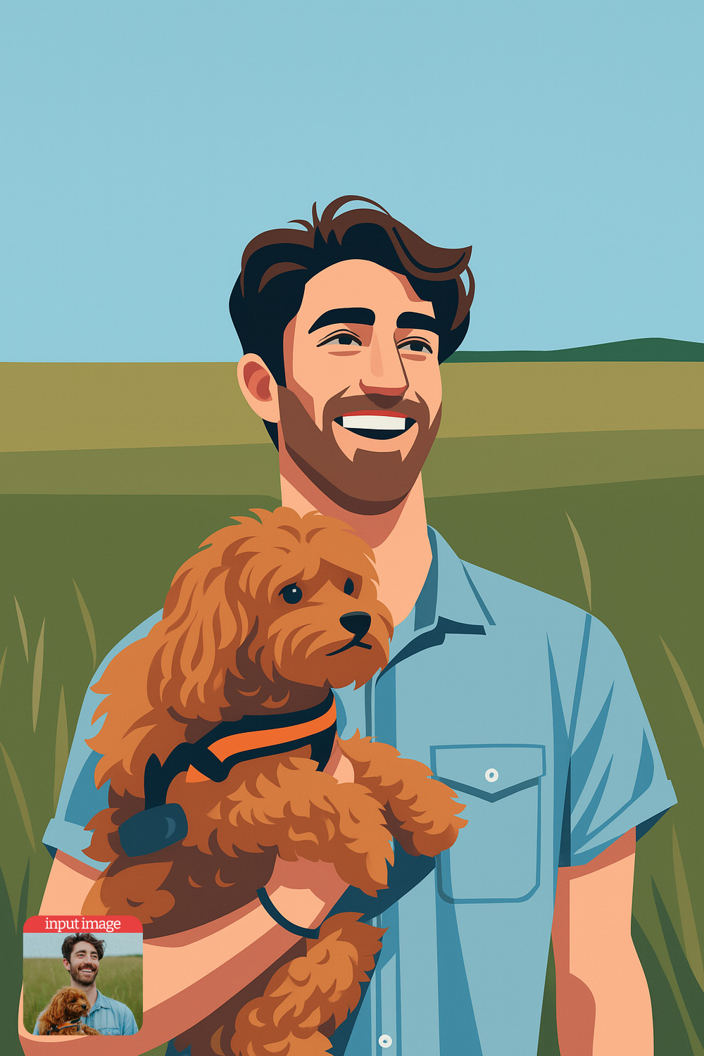 Flat Vector Art ChatGPT Prompt
