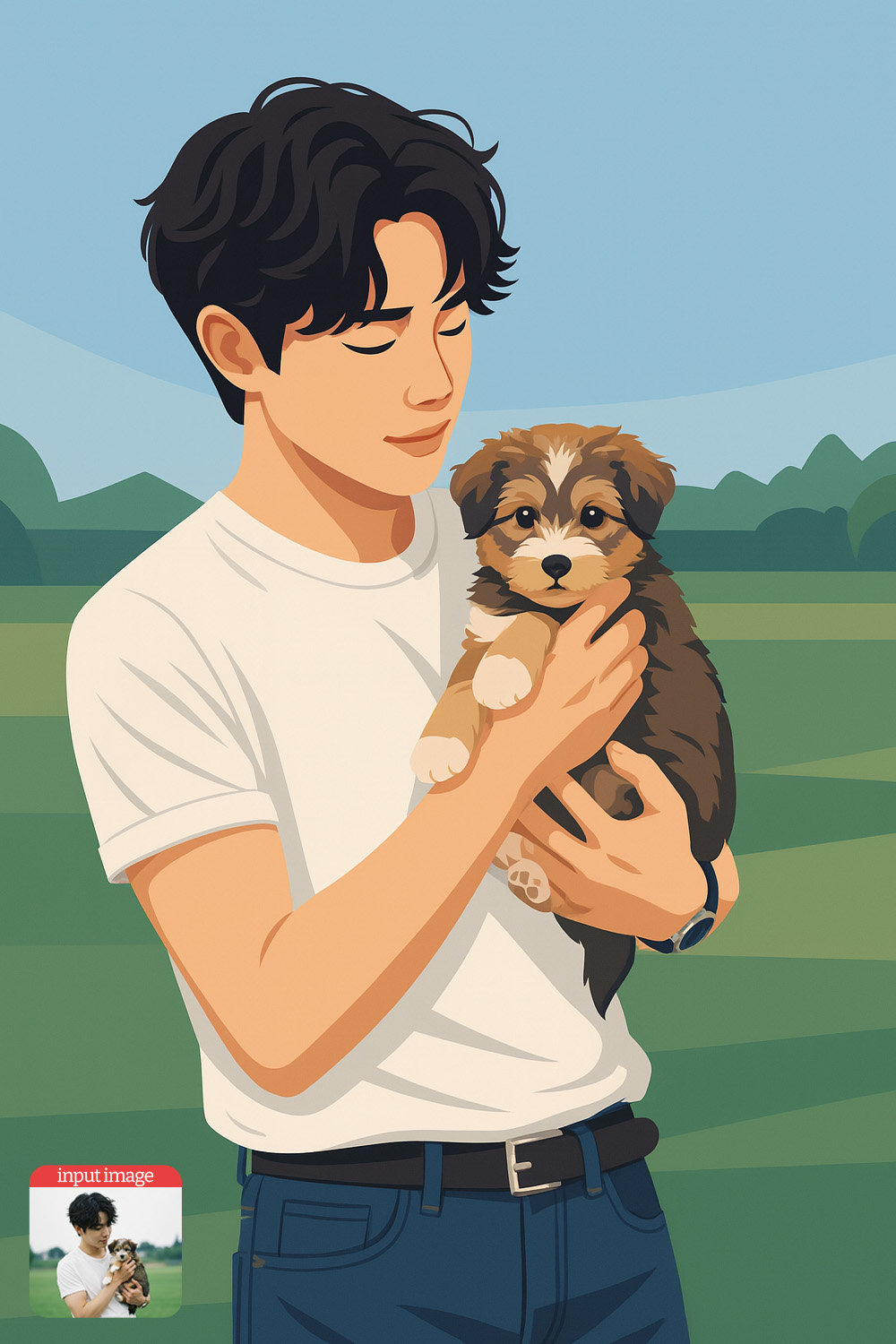 Flat Vector Art ChatGPT Prompt