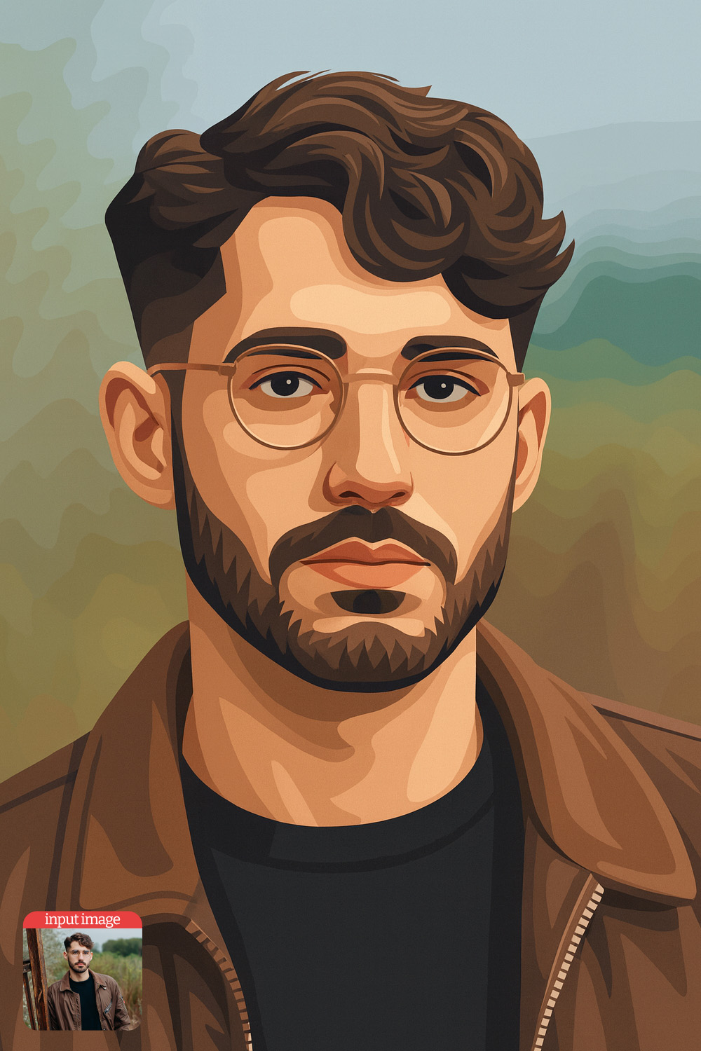 Portrait Vector Art ChatGPT Prompt