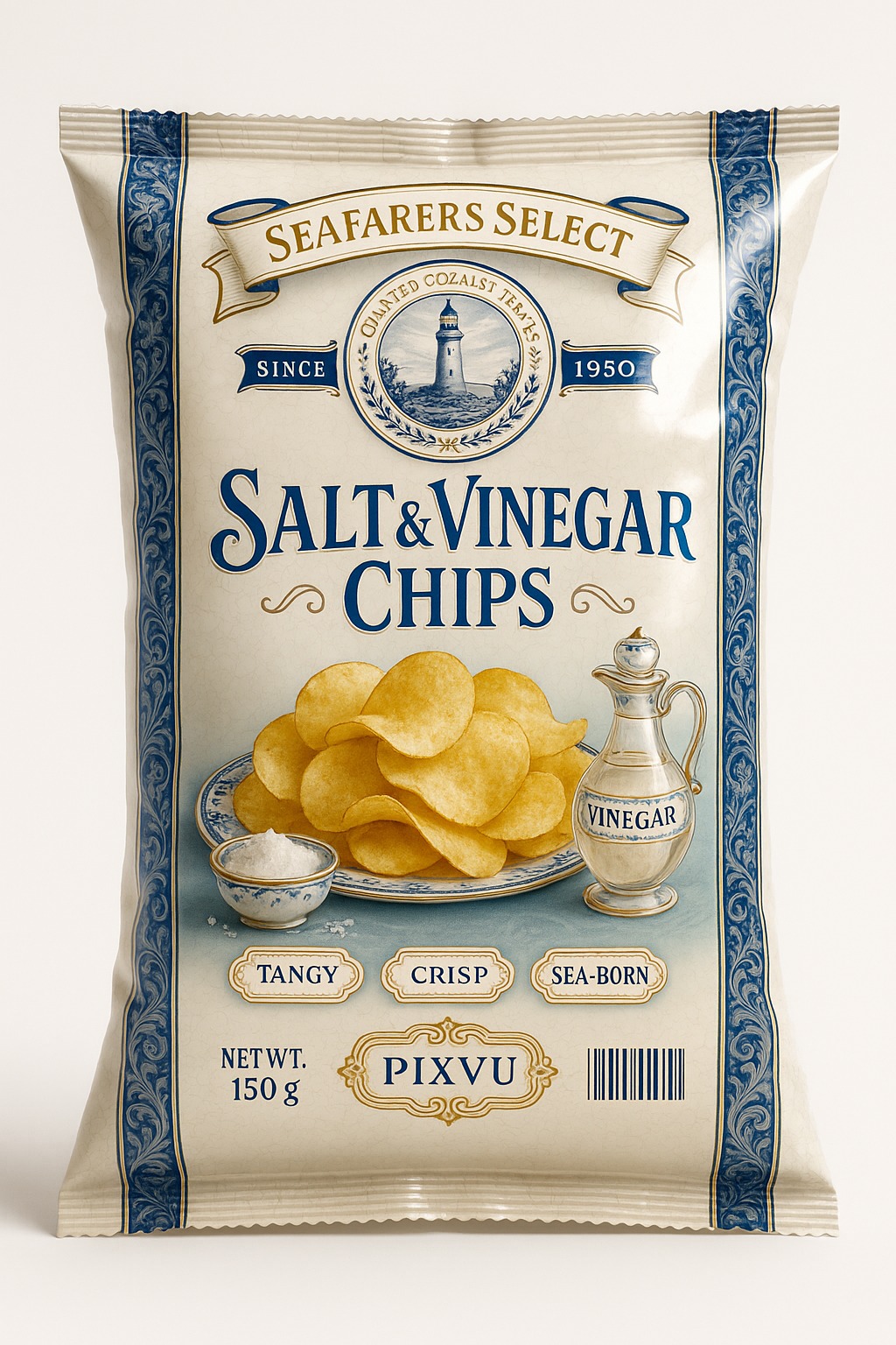 Sea Salt Chips Packaging ChatGPT Prompt