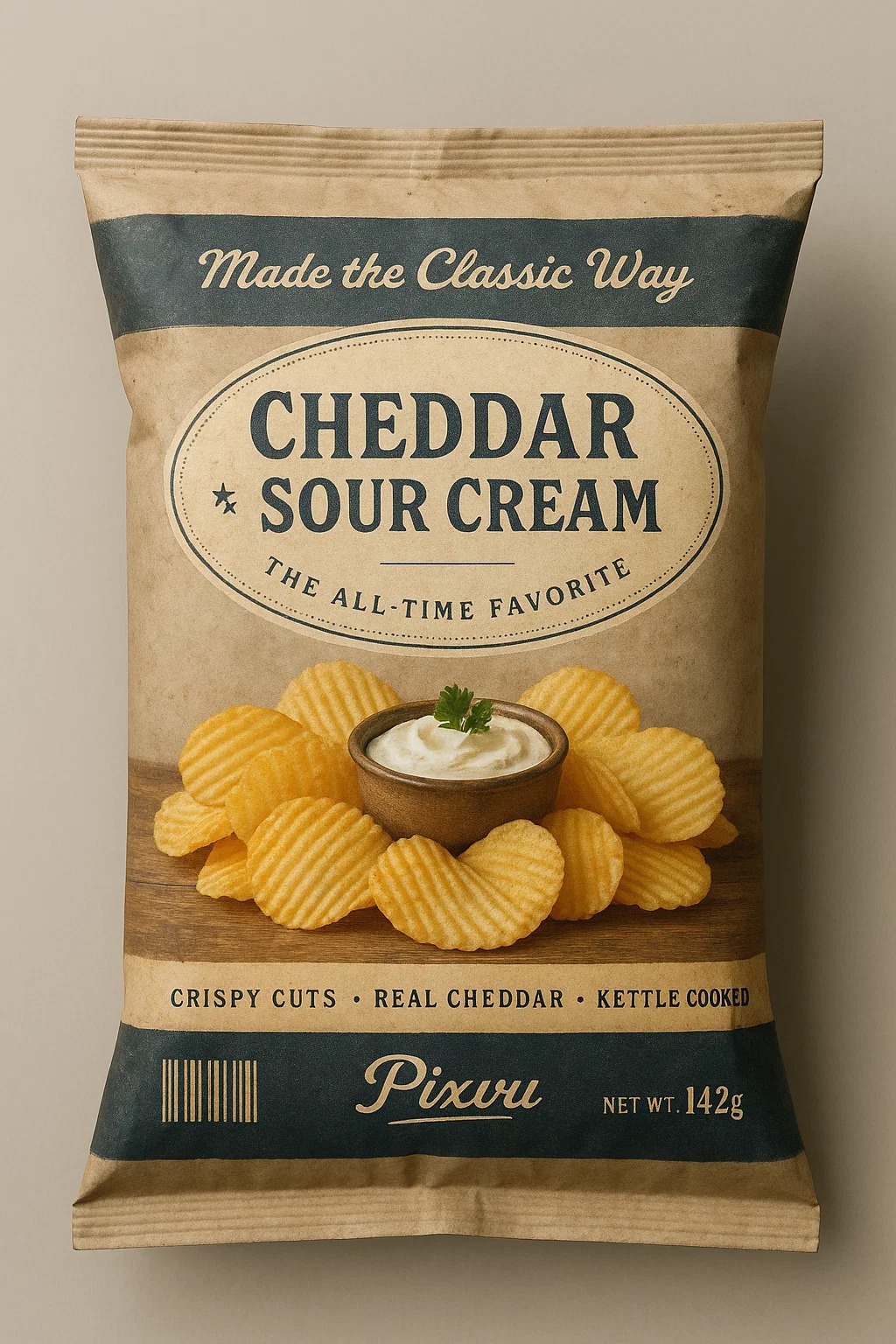 Vintage Chips Packaging ChatGPT Prompt