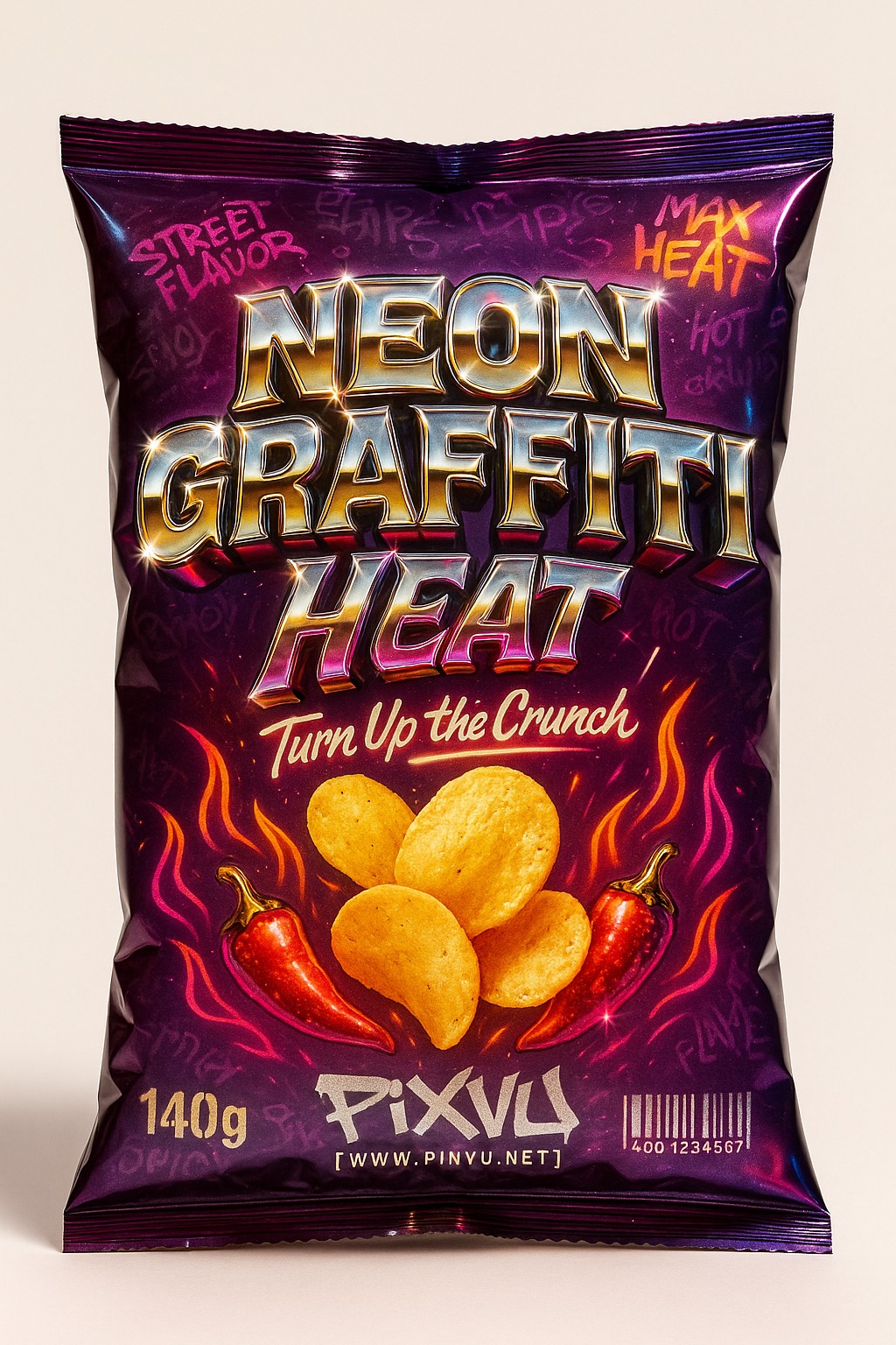 Graffiti Chips Packaging ChatGPT Prompt