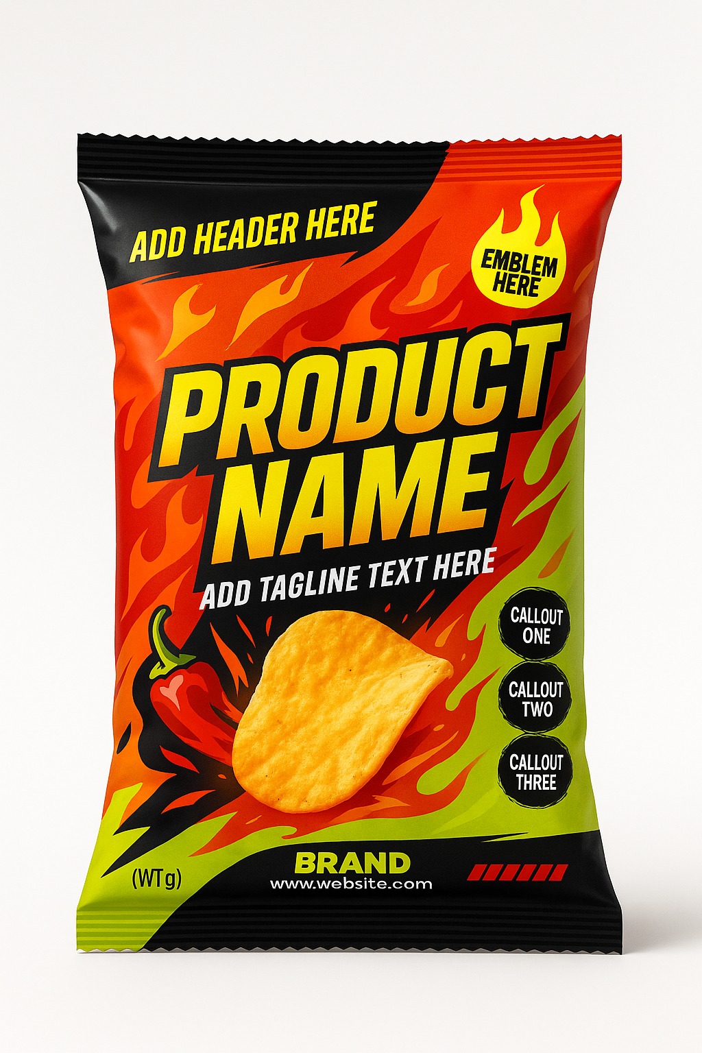 Spicy Chips Packaging ChatGPT Prompt