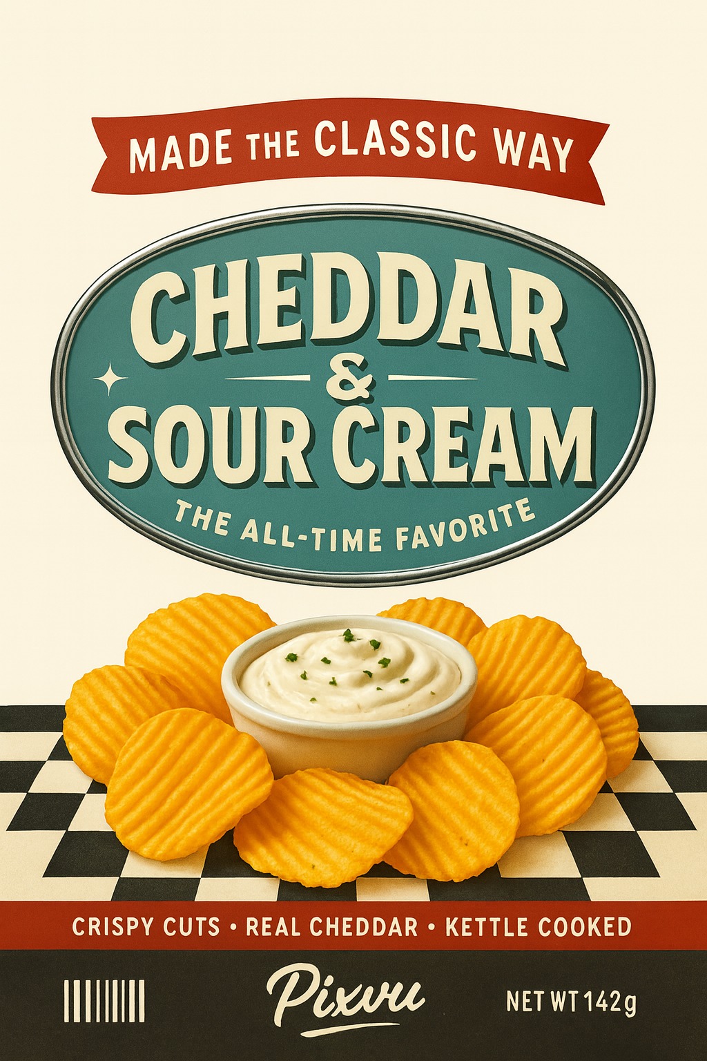 Vintage Chips Packaging ChatGPT Prompt