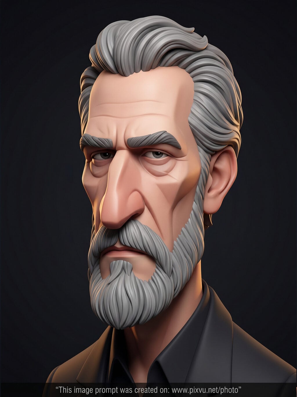 Free Angular 3D Caricature Cartoon Gemini AI Prompt