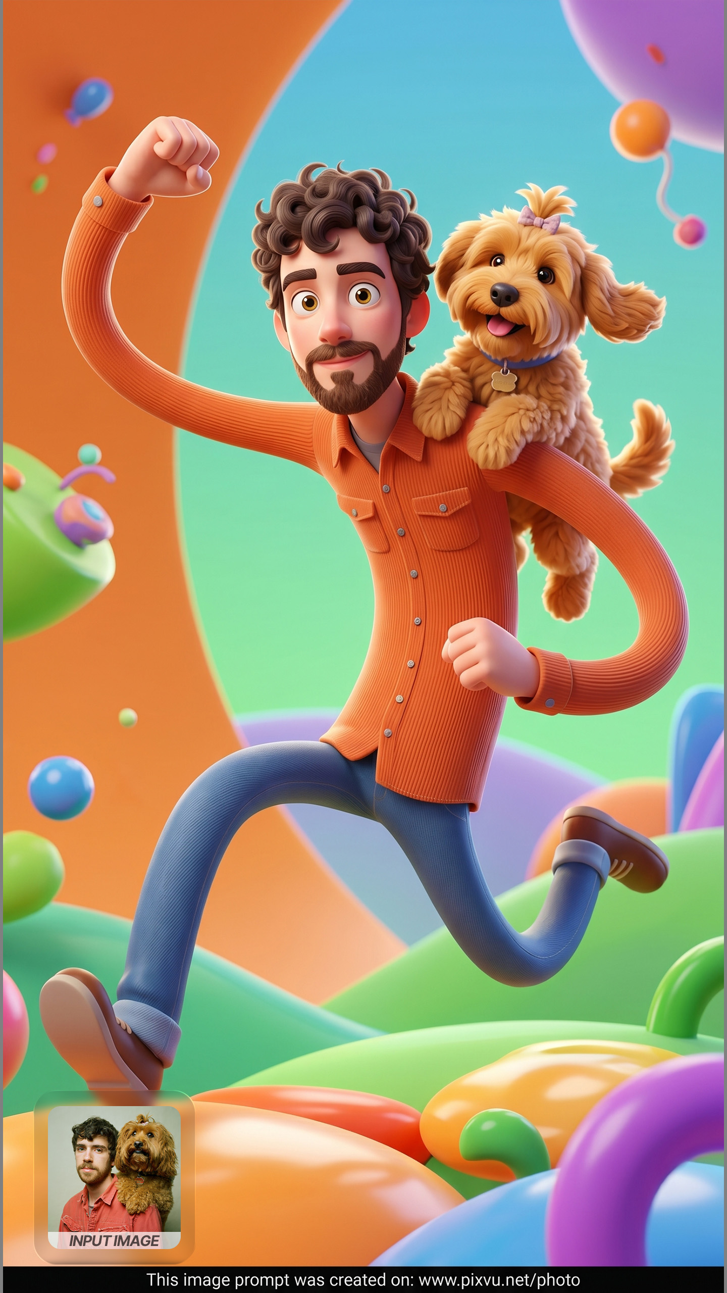 Viral Elastic 3D Cartoon Character Prompt For Gemini